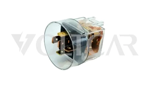 رله فن پژو کلاهدار ضد اب شیشه ای 80 امپر دو پلاتین