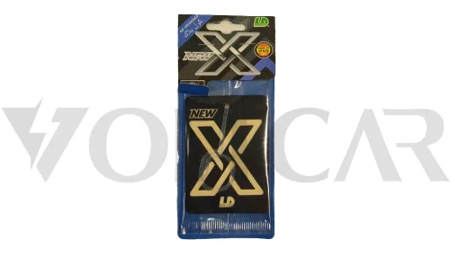 خوشبو کننده کارتی خودرو  طرح X اصل اسپانیا رایحه خنک