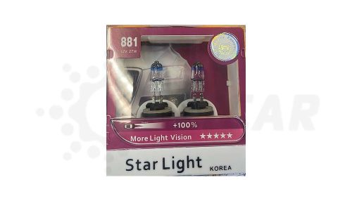لامپ 12 ولت 27 وات 881 استارلایت 100 درصد افزایش نور