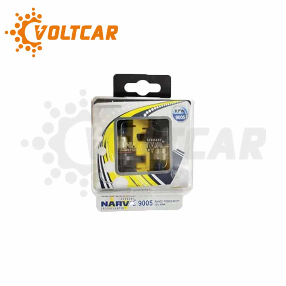 لامپ 12 ولت 60 وات 9005 ناروا در بسته بندی دو عددی