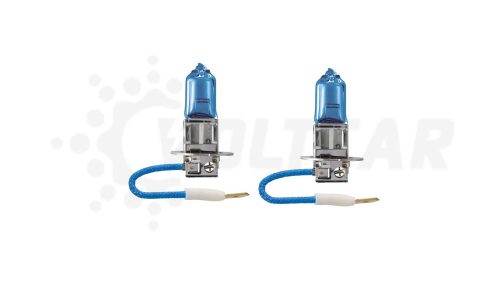 لامپ سیم دار 12 ولت 55 وات H3 یخی فیلیپس Diamond vision