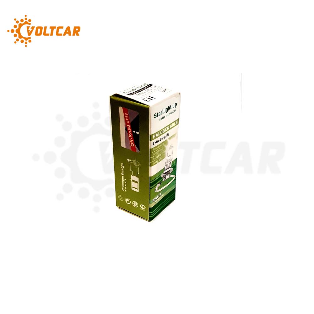 لامپ سیم دار 12 ولت 100 وات H3 استارلایت