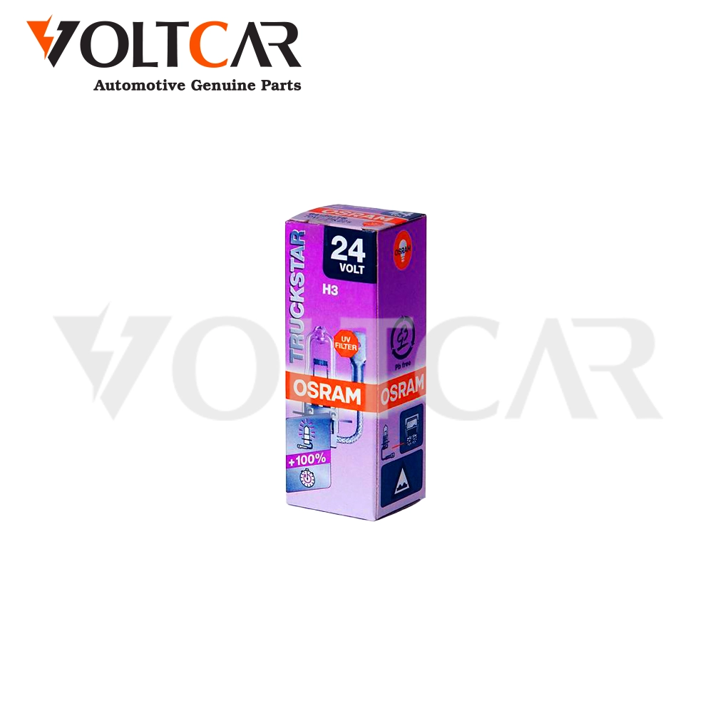 لامپ H3 سیم دار 24V 70W افزایشی ۱۰۰٪ اسرام آلمان