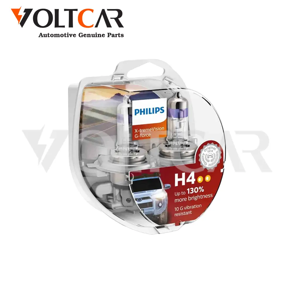 لامپ H4 سه خار فیلیپس افزایشی 130% Extream vision