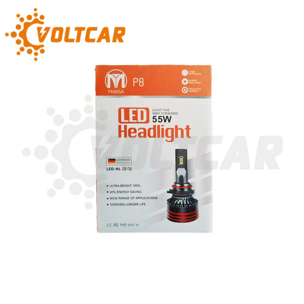 لامپ هدلایت مانسا Mansa p 8 پایه H4