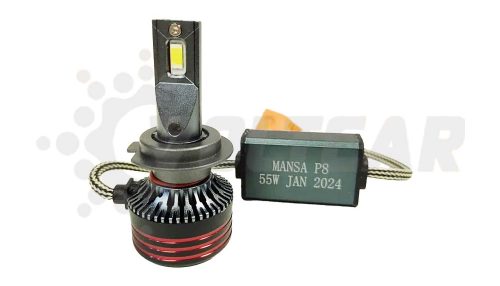 هدلایت مانسا Mansa p 8 پایه H4 دو رنگ