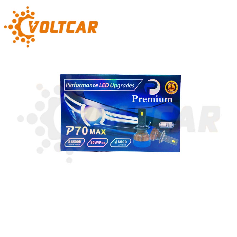 لامپ هدلایت پرمیوم P70Max پایه H4