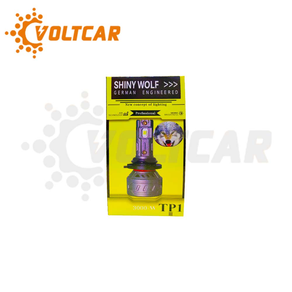 لامپ هدلایت شاینی ولف TP1 تک رنگ پرشیایی پایه H7