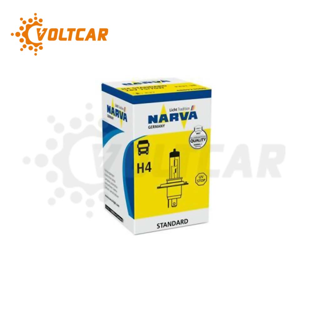 لامپ H4 ناروا سه خار 12 ولت 100/90 وات