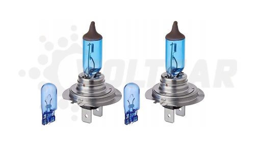 لامپ h7 ناروا به همراه لامپ آریایی ناروا در پکیج دو عددی (H7+W5w)