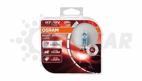 لامپ هالوژن H7 اسرام مدل نایت برکر افزایشی %150