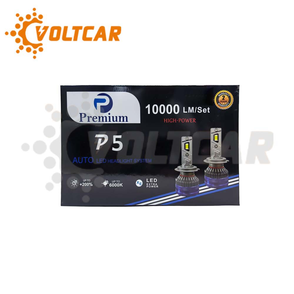 لامپ هدلایت پرمیوم P5 پایه H1