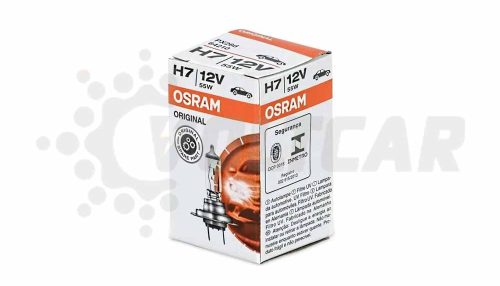 لامپ هالوژن H7 اسرام ۱۲ ولت ۵۵ وات