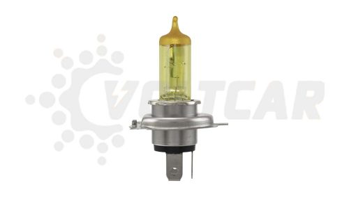 لامپ سه خار زرد 12 ولت 100/90 وات شاینی ولف H4 (p43t)