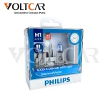 لامپ H1 بی سیم یخی فیلیپس Diamond vision 12v - تصویر 2