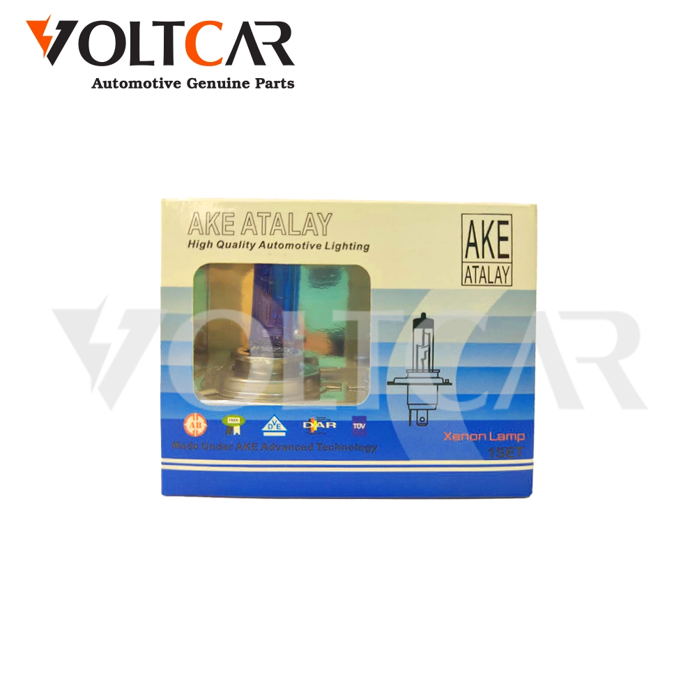 لامپ سه خار AKE H4 آکایی وات بالا یخی2