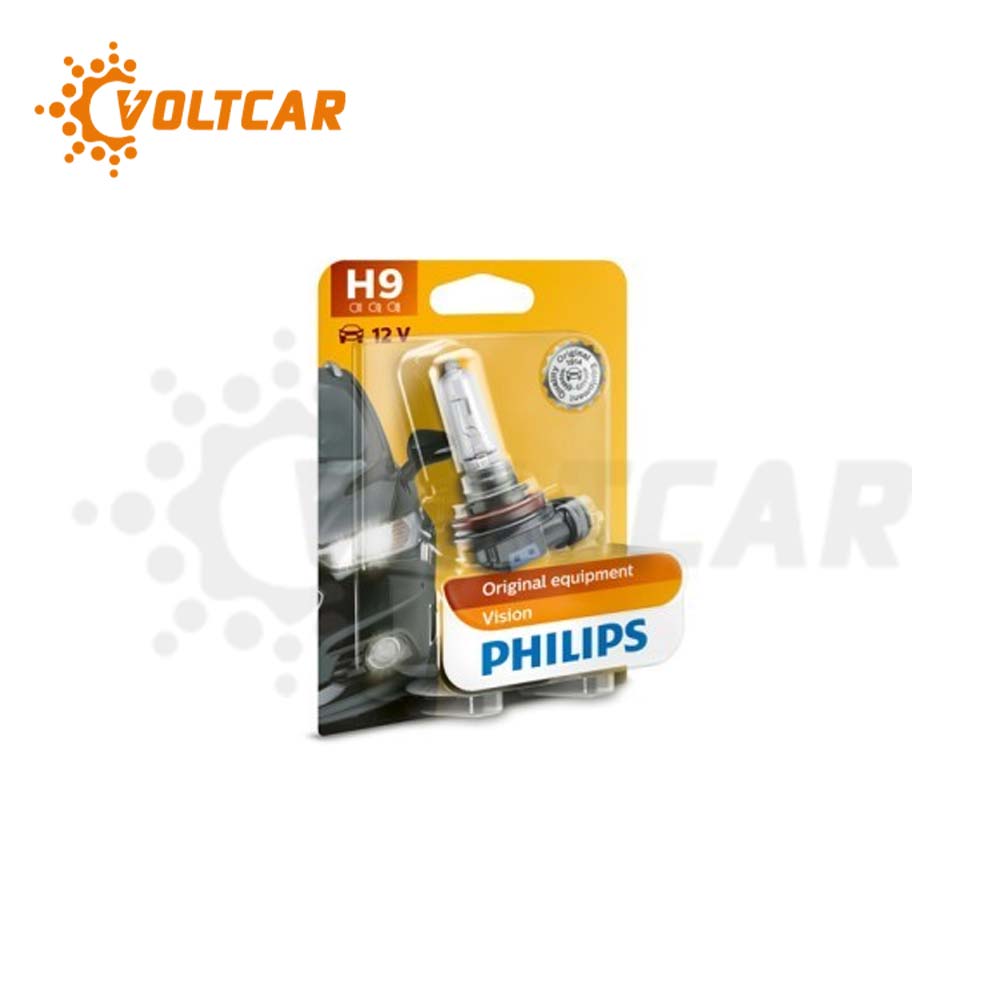 لامپ هالوژن 12 ولت 65 وات H9 فیلیپس ویژن 36308130