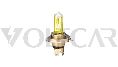 لامپ HS1 سه خار زرد موتور سیکلت 35/35 وات