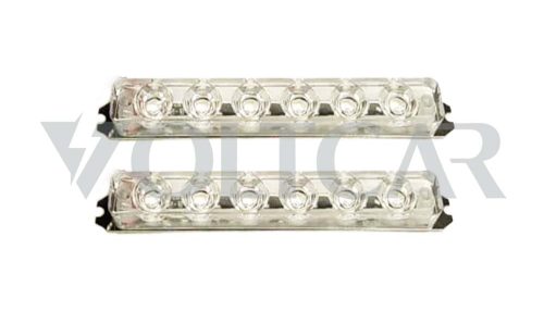 چراغ پلیسی 12 لنز چشمک زن قرمز و آبی