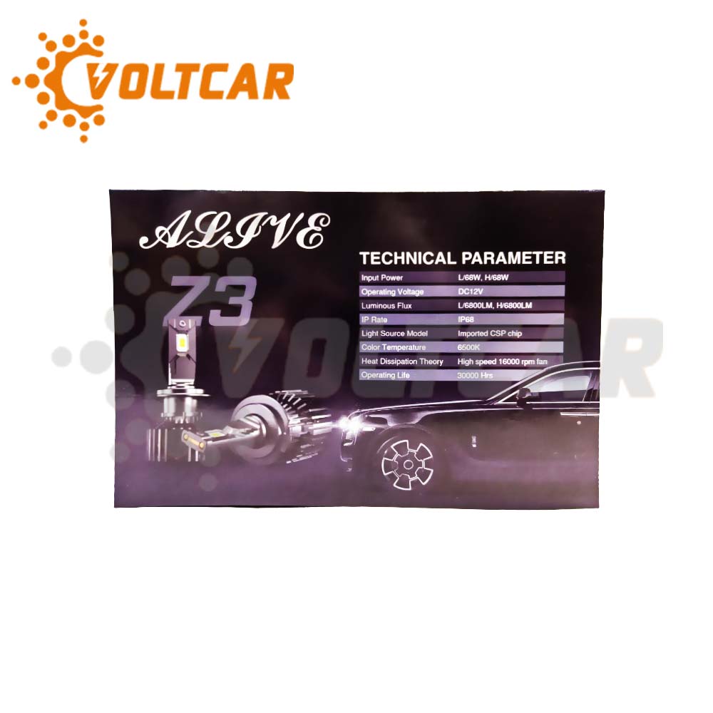 لامپ هدلایت ۱۰۰ وات ALAVE مدل Z3 پایه 9005