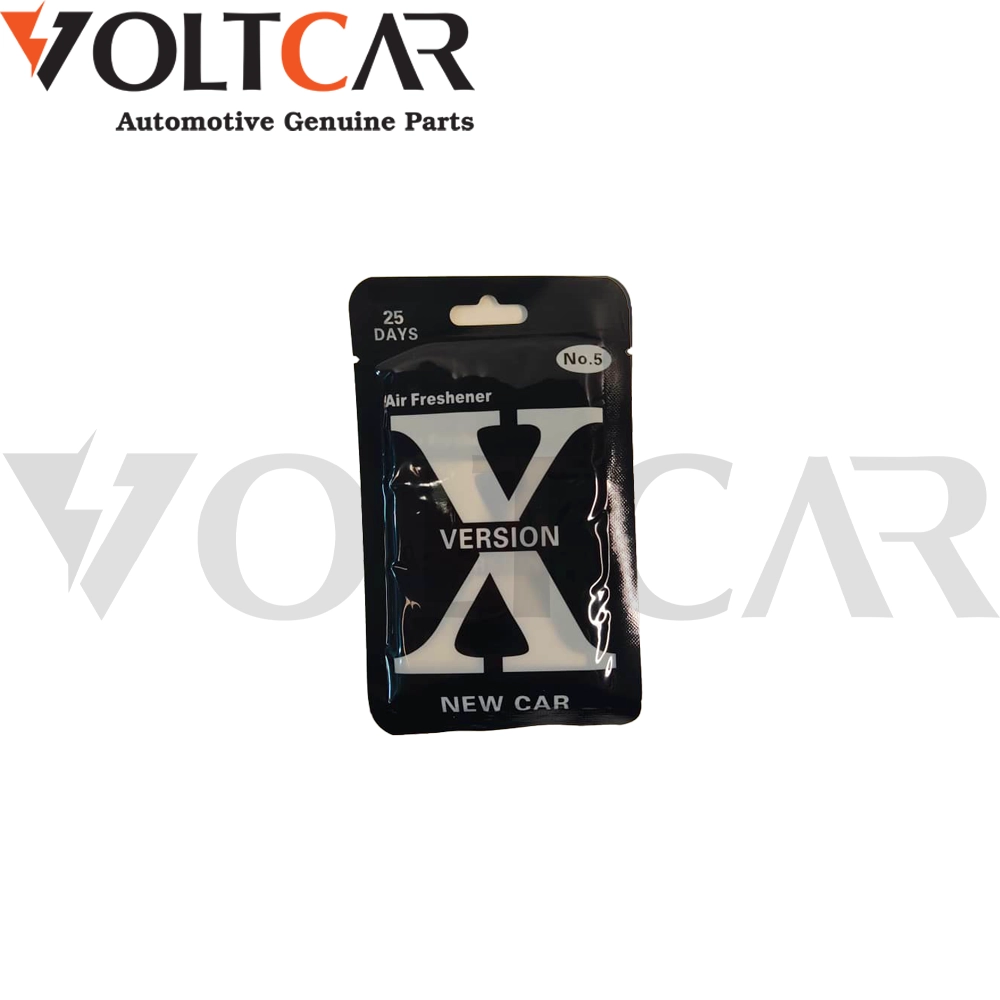 خوشبو کننده کارتی خودرو طرح X رایحه new car