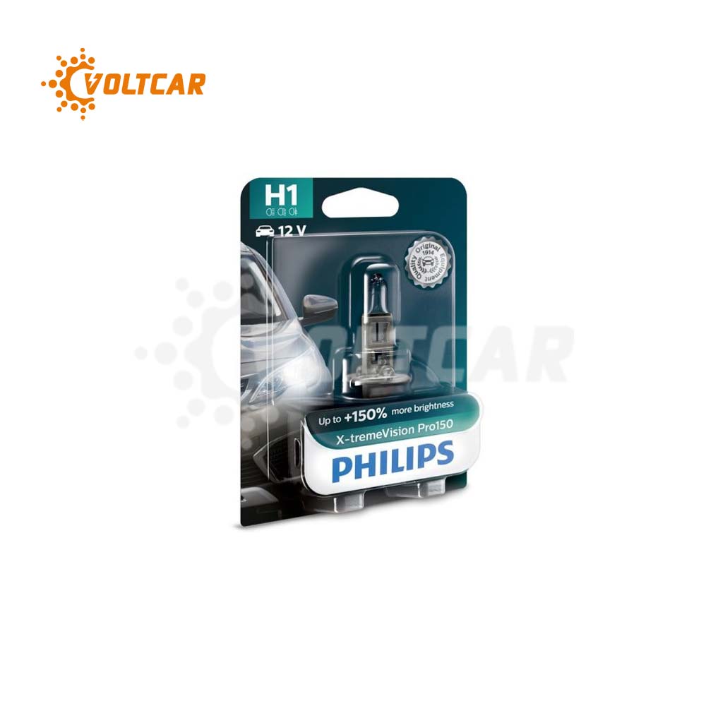 لامپ بیسیم H1 فیلیپس ۵۵ وات ۱۵۰ درصد افزایشی اکستریم ویژن