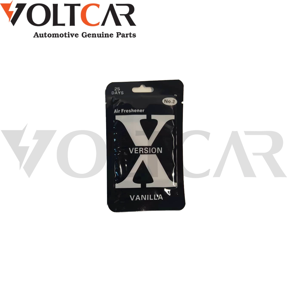 خوشبو کننده کارتی خودرو طرح X رایحه vanilla