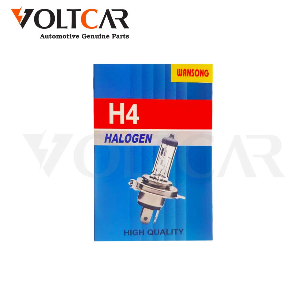 لامپ هالوژن H4 ون سانگ سه خار وات بالا ۱۲ ولت ۱۰۰/۹۰ وات wansong