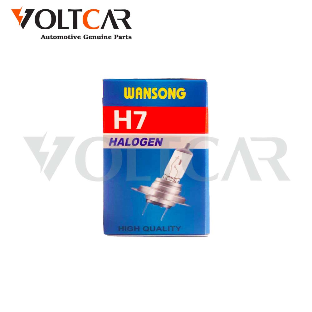 لامپ هالوژن H7 ون سانگ پرشیایی وات استاندارد ۱۲ ولت ۵۵ وات wansong