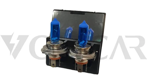لامپ H4 سه خار 100W 12V یخی هایپرتک HYPERTECH