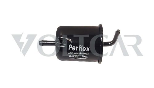 فیلتر بنزین-صافی بنزین یک سر کج فلزی پراید